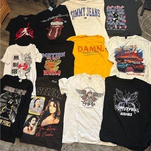 Shirts/pants/sweats/shorts/hoodies